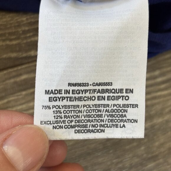 Nike Dri-FIT Women’s T-Shirt Sz S Blue Gym Workout Tee Athletic Cut Fast Rapido - Picture 10 of 11